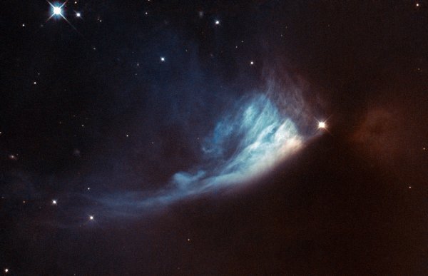 Телескоп Хаббл сфотографировал космический «веер»
